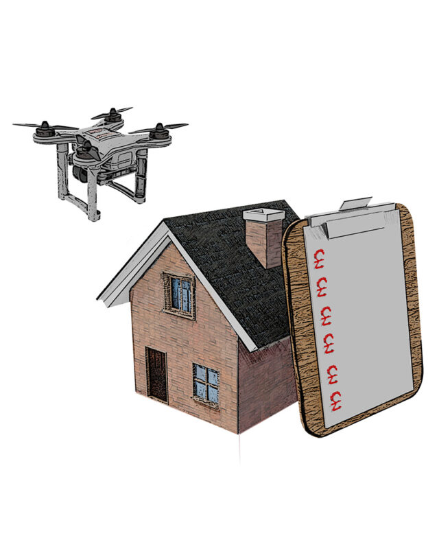 drone and custom estimates portrait