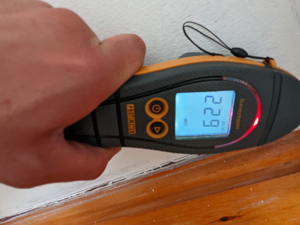 moisture meter testing wall sub serv large